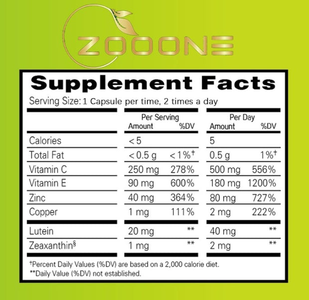 Eye Protection Lutein Eye Vitamin Supplement