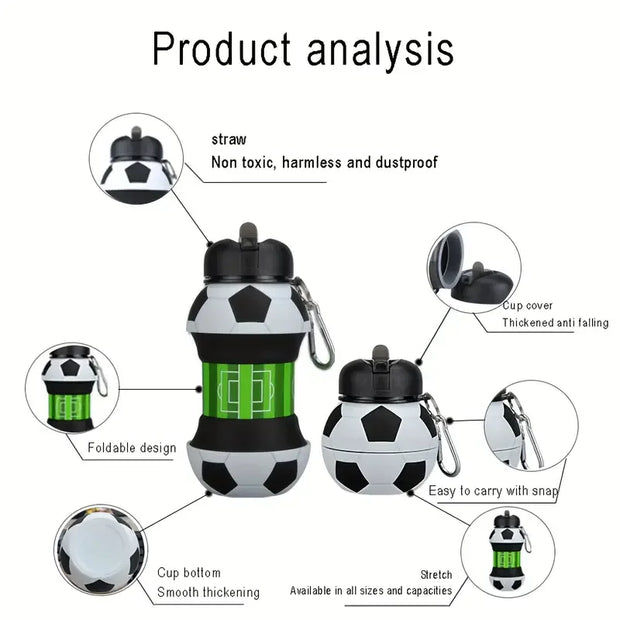 Kids Fold Outdoor Sports Water Cups