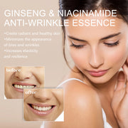 Ginseng Polypeptide Anti-aging Essential Tighten Loose Skin Reduce Fine Lines Moisturize Facial Brighten Anti-wrinkle Skin Care