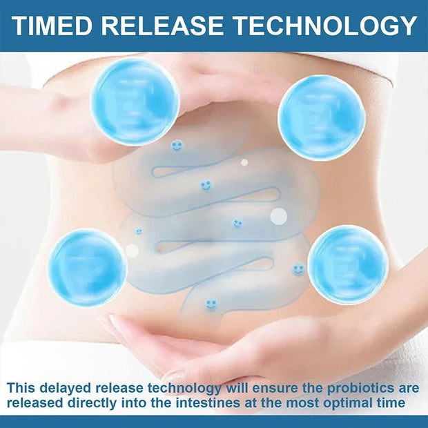 Probiotics 100 Billion CFU - Good for Gut Health, Relieves Bloating, Improves Mood and Relaxation