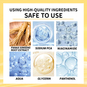 Ginseng Polypeptide Anti-aging Essential Tighten Loose Skin Reduce Fine Lines Moisturize Facial Brighten Anti-wrinkle Skin Care