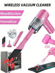 3 In 1 Integrated Suction And Blowing Vacuum Combination Vacuum Cleaner USB Charging Small Car Household Vacuum Cleaner