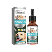 Dog Probiotics Drop Digestive Health Support Improve Gastrointestinal Vomiting Stomach Protect Pet Health Nutrition Supplement