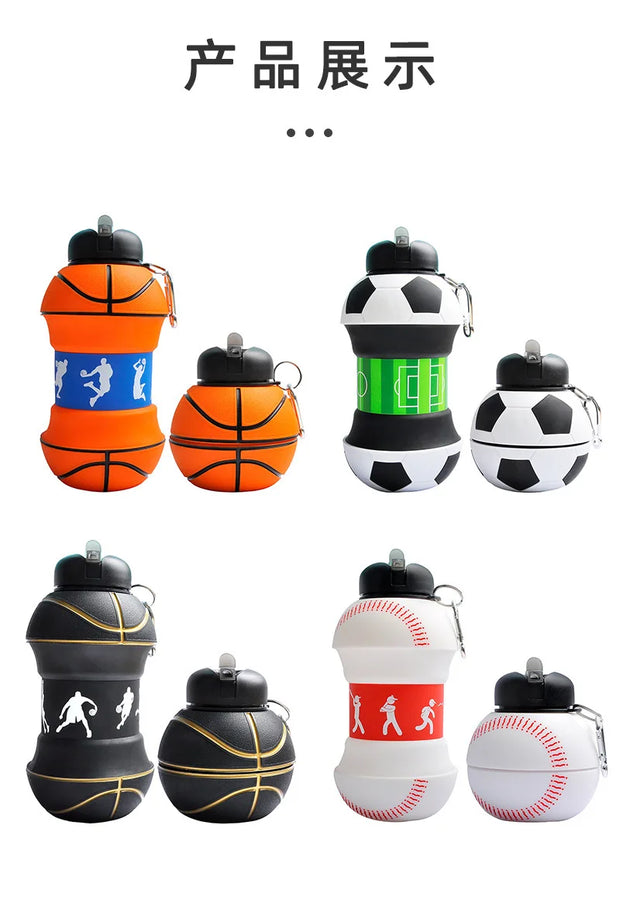 Kids Fold Outdoor Sports Water Cups