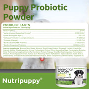 Dog Probiotic Powder Supplement - Supports Digestive Health&Relieves Diarrhea,Boosts Immune System for Puppy Adult Senior Dogs