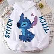 Disney Hoodie Fashion Stitch Angel Monster