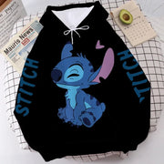 Disney Hoodie Fashion Stitch Angel Monster