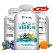 Eye Health Supplement - Vitamin C, E, Lutein, Zeaxanthin, Bilberry - Promotes Healthy Vision and Relieves Eye Fatigue