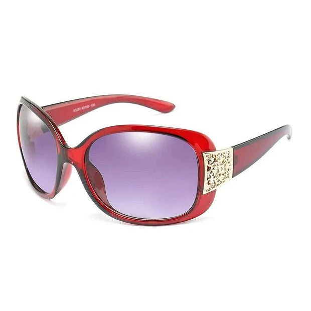 Oversized Black Sunglasses