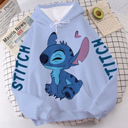 Disney Hoodie Fashion Stitch Angel Monster