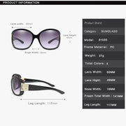 Oversized Black Sunglasses