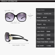 Top Oversized Black Sunglasses Fashion Women