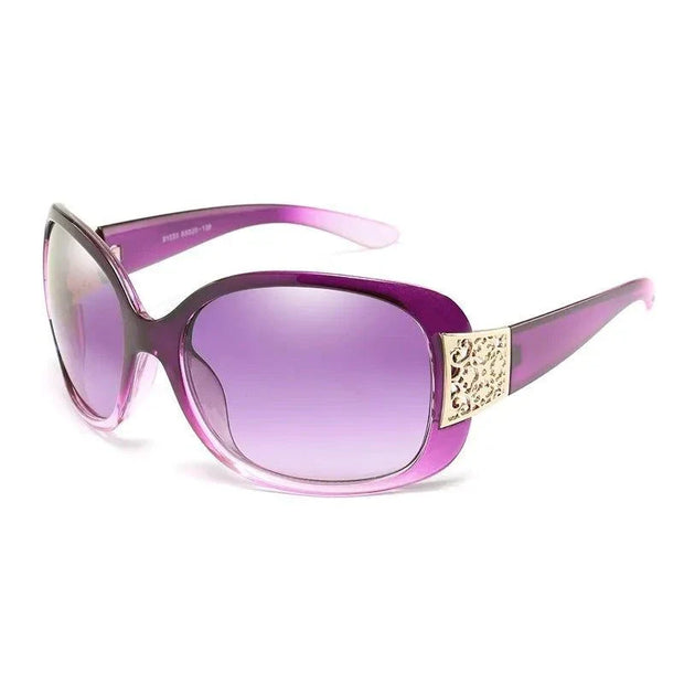 Oversized Black Sunglasses