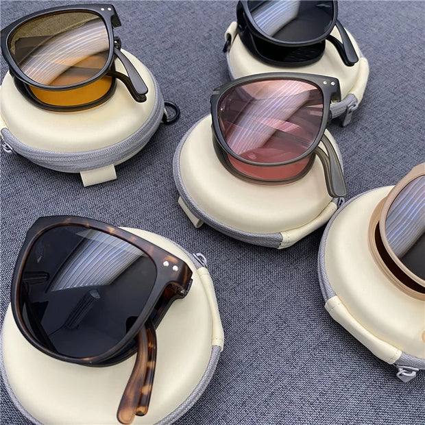 New Women's Fashion Folding Sunglasses Women's