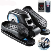 Under Desk Elliptical Machine, Ellipse Leg Exerciser W/Remote Control & 12 Adjustable Speeds, Quiet Elliptical Training