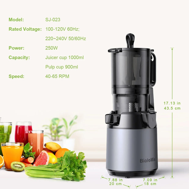 BioloMix Cold Press Juicer
