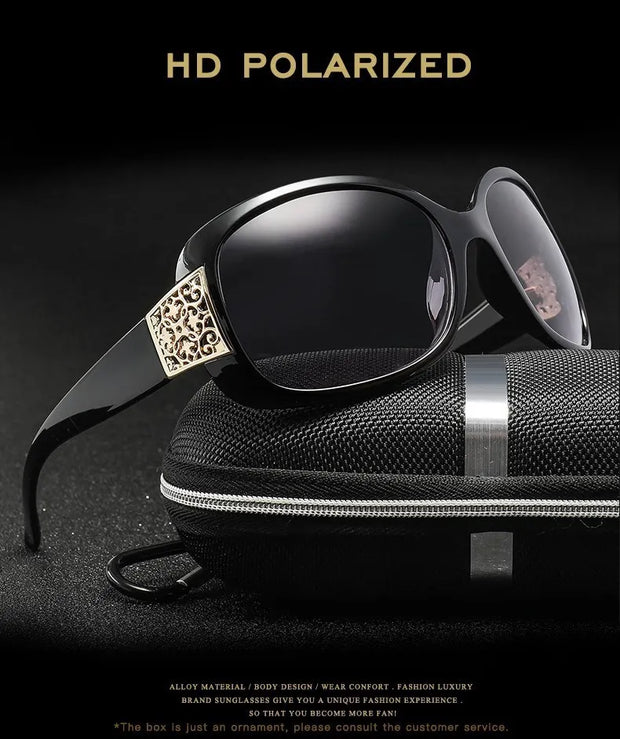 Top Oversized Black Sunglasses Fashion Women