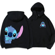 Disney Hoodie Fashion Stitch Angel Monster