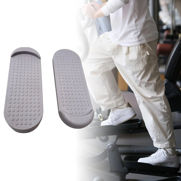 2Pcs Elliptical Trainer Foot Pedals for Walking Machine Bike Pedal Exerciser