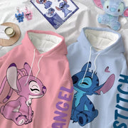 Disney Hoodie Fashion Stitch Angel Monster