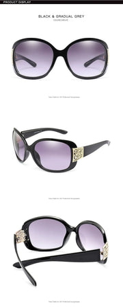 Top Oversized Black Sunglasses Fashion Women