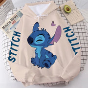 Disney Hoodie Fashion Stitch Angel Monster