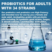 Probiotics 100 Billion CFU - Good for Gut Health, Relieves Bloating, Improves Mood and Relaxation
